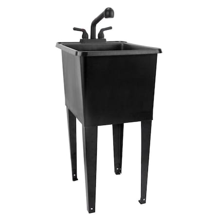 Tehila UTILITY TUB KT NARRW BLACK 115086